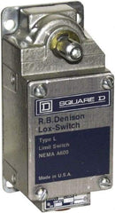 Square D - DPST, NC/NO, 600 Volt, Screw Terminal, Rotary Spring Return Actuator, General Purpose Limit Switch - 1, 2, 4, 12, 13 NEMA Rating, IP67 IPR Rating - Caliber Tooling