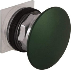 Schneider Electric - 30mm Mount Hole, Extended Mushroom Head, Pushbutton Switch Only - Round, Green Pushbutton, Nonilluminated, Momentary (MO) - Caliber Tooling