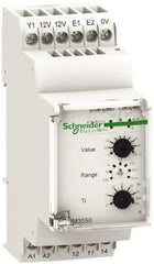 Schneider Electric - NC/NO, 24-240 VAC/DC Control Relay - DIN Rail Mount - Caliber Tooling