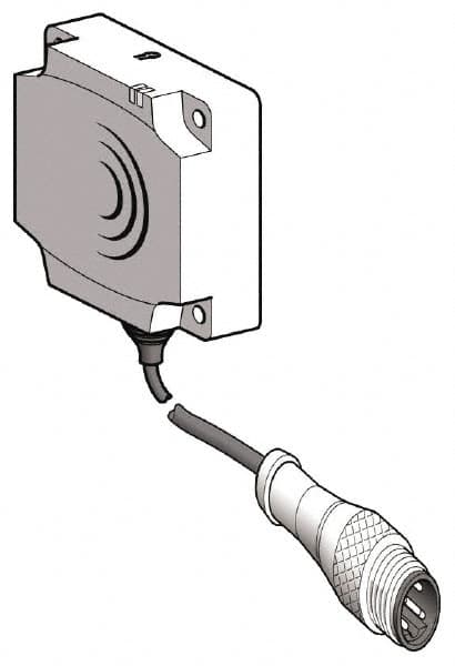 Telemecanique Sensors - NPN, PNP, NC, 15 to 25mm Detection, Flat, Inductive Proximity Sensor - 2 Wires, IP67, 24 to 240 VAC/VDC, 40mm Wide - Caliber Tooling