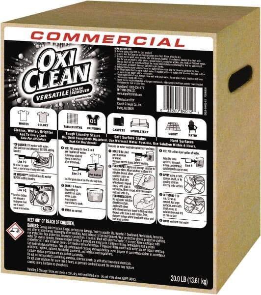 Oxi Clean - 30 Lb Powder Laundry Detergent - Regular Scent - Caliber Tooling