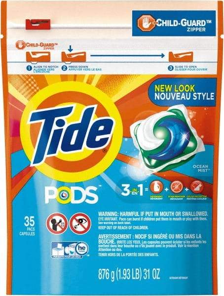 Tide - 31 oz Powder/Gel Laundry Detergent - Ocean Mist Scent - Caliber Tooling