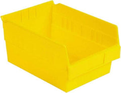 LEWISBins+ - 11-5/8" Deep, Yellow Hopper Shelf Bin - 6" High x 8-3/8" Wide x 11-5/8" Long - Caliber Tooling