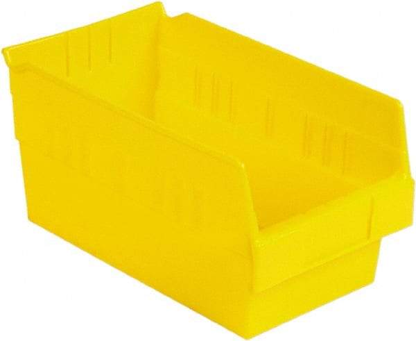 LEWISBins+ - 11-5/8" Deep, Yellow Hopper Shelf Bin - 6" High x 6-5/8" Wide x 11-5/8" Long - Caliber Tooling