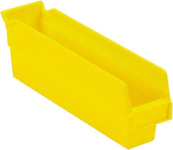 LEWISBins+ - 11-5/8" Deep, Yellow Hopper Shelf Bin - 4" High x 2-3/4" Wide x 11-5/8" Long - Caliber Tooling