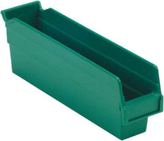 LEWISBins+ - 11-5/8" Deep, Green Hopper Shelf Bin - 4" High x 2-3/4" Wide x 11-5/8" Long - Caliber Tooling