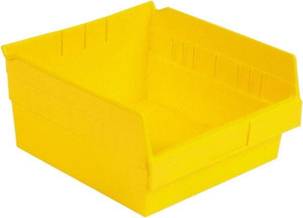 LEWISBins+ - 11-5/8" Deep, Yellow Hopper Shelf Bin - 6" High x 11-1/8" Wide x 11-5/8" Long - Caliber Tooling