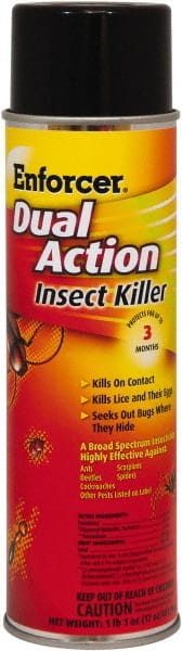 Enforcer - Case of (12) 17-oz Aerosol Cans Flying & Crawling Insect Killer - Caliber Tooling