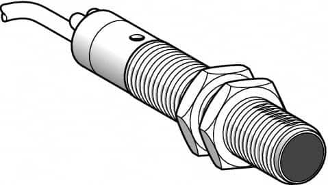 Telemecanique Sensors - Cable Connector, 15m Nominal Distance, Shock and Vibration Resistant, Through Beam Photoelectric Sensor - 24 to 240 VAC/VDC, 25 Hz, Brass, 97mm Long x 18mm Wide x 7 Inch High - Caliber Tooling