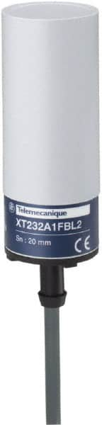 Telemecanique Sensors - 20mm Detection, Cylinder, Capacitive Proximity Sensor - IP67, 24 VAC/VDC, 80mm Long - Caliber Tooling