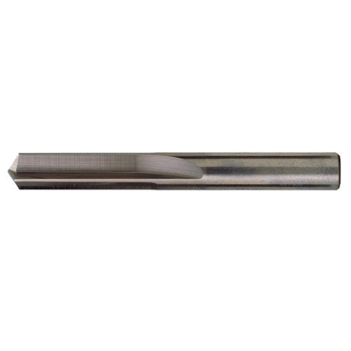 ‎#21 Dia. × 0.159″ Shank × 1-1/16″ Flute Length × 2-1/8″ OAL, Stub, 140°, Bright, 2xD Flute, Round Solid Carbide Drill - Exact Industrial Supply