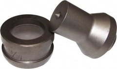 Cleveland Steel Tool - 3/4 Inch Long x 3/4 Inch Diameter Round Ironworker Die - 3/4 Inch Head Height - Caliber Tooling