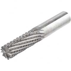 Iscar - 1/2" Diam, 1" LOC, End Mill End, Solid Carbide Diamond Pattern Router Bit - Right Hand Cut, 3" OAL, 1/2" Shank Diam, Use on Composite - Caliber Tooling