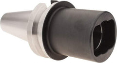 Iscar - BT50 Outside Taper, MT5 Inside Taper, BT to Morse Taper Adapter - 100mm Projection, 78mm Nose Diam - Exact Industrial Supply