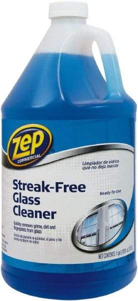 ZEP Commercial - 1 Gal Bottle Pleasant Glass Cleaner - Use on Mirrors, Windows - Caliber Tooling