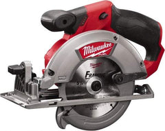 Milwaukee Tool - 12 Volt, 5-3/8" Blade, Cordless Circular Saw - 3,600 RPM, Lithium-Ion Batteries Not Included - Caliber Tooling