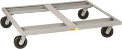 Little Giant - 3,600 Lb Capacity Steel Pallet Dolly - 48" Long x 40" Wide x 9" High, 6" Phenolic Wheels - Caliber Tooling