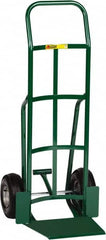 Little Giant - 800 Lb Capacity 47" OAH Hand Truck - 13-1/2 x 16" Base Plate, Continuous Handle, Steel, Pneumatic Wheels - Caliber Tooling