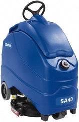 Clarke - 20" Cleaning Width, Battery Powered Floor Scrubber - 0.66 hp, 140 RPM, 12 Gal Tank Capacity, Series SA40 - Caliber Tooling