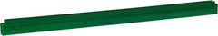 Vikan - 27.6" Polypropylene Blade Squeegee Refill - Threaded End, Double Edge, Green, Polypropylene Holder, Use with 77152 - Caliber Tooling