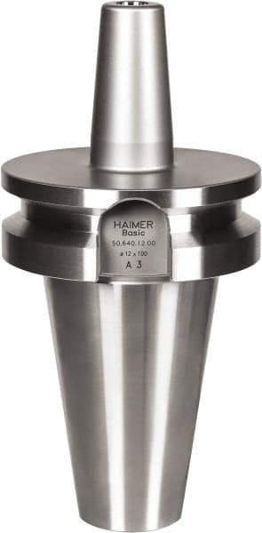 HAIMER - 8mm Hole Diam, BT50 Taper Shank Shrink Fit Tool Holder & Adapter - 3" Projection, 21mm Nose Diam, 36mm Clamping Depth, 25,000 RPM - Exact Industrial Supply