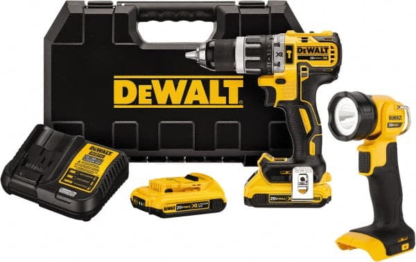 DeWALT - 20V 1/2" Chuck Cordless Hammer Drill - Caliber Tooling