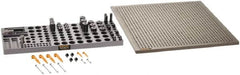 Renishaw - M6, CMM Clamping Kit - Use with CMM Fixtures, Includes 44Pc. Component Set, 450x450mm Plate - Caliber Tooling