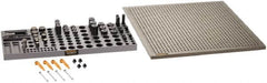 Renishaw - M6, CMM Magnetic & Clamping Kit - Use with CMM Fixtures, Includes 49Pc. Component Set, 450x450mm Plate - Caliber Tooling