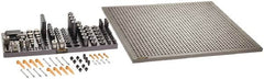 Renishaw - M8, CMM Magnetic & Clamping Kit - Use with CMM Fixtures, Includes 114Pc. Component Set, 600x600mm Plate - Caliber Tooling