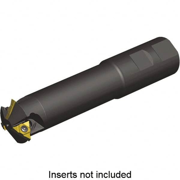 Kennametal - 0.91" Cut Diam, 2.96" Max Depth of Cut, 1" Shank Diam, Indexable Thread Mill - Insert Style KTM11, 11mm Insert Size, 2 Inserts, Toolholder Style KTMD, 5.38" OAL - Caliber Tooling