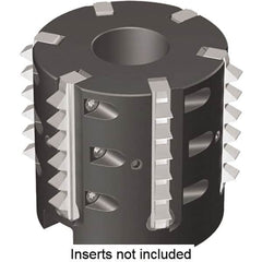 Kennametal - 58mm Cut Diam, 50mm Max Hole Depth, 27mm Arbor Hole Diam, Indexable Thread Mill - Insert Style TM41, 41mm Insert Size, 6 Inserts, Toolholder Style TMS41, 50mm OAL - Caliber Tooling