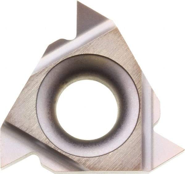 Kyocera - 11IR Internal Right Hand 48-16 Partial Profile 60° Laydown Threading Insert - Grade PR1115, TiAlN Coated Carbide, 6.35mm Inscribed Circle - Caliber Tooling