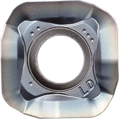 Kyocera - SOMT100420 LD Grade PR1535 Carbide Milling Insert - Megacoat Nano Finish, 4.58mm Thick, 10.45mm Inscribed Circle - Caliber Tooling