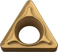 Kyocera - TBMT1.211 DP Grade PR930 Carbide Turning Insert - TiCN Finish, 60° Triangle, 5/32" Inscr Circle, 1/16" Thick, 1/64" Corner Radius - Caliber Tooling