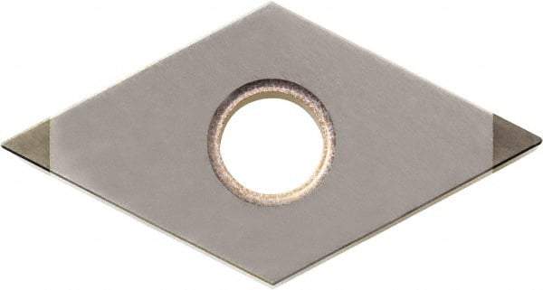 Kyocera - DNGA430.5 Grade KBN510 CBN Turning Insert - Uncoated, 55° Diamond, 1/2" Inscr Circle, 3/16" Thick, 0.008" Corner Radius - Caliber Tooling