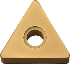 Kyocera - TNMA331 Grade CA4505 Carbide Turning Insert - TiCN/Al2O3 Finish, 60° Triangle, 3/8" Inscr Circle, 3/16" Thick, 1/64" Corner Radius - Caliber Tooling