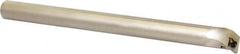 Kyocera - 0.98" Min Bore Diam, 10" OAL, 3/4" Shank Diam, A-SDQC-AE Indexable Boring Bar - 1.22" Max Bore Depth, DCGT 325.., DCGW 325.., DCMT 325.., DCMW 325.. Insert, Screw Holding Method - Caliber Tooling