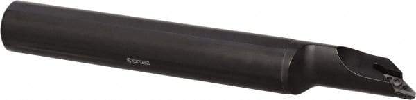 Kyocera - 0.78" Min Bore Diam, 7" OAL, 5/8" Shank Diam, S...SVJB Indexable Boring Bar - 1.44" Max Bore Depth, VBET 22.., VBGT 22.., VBGW 22.., VBMT 22.. Insert, Screw Holding Method - Caliber Tooling