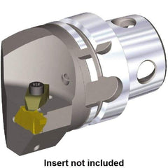 Kennametal - Insert Style NG 5L, 70mm Head Length, Right Hand Cut, Internal/External Modular Threading Cutting Unit Head - System Size KM4X63, 43mm Center to Cutting Edge, Series NE - Caliber Tooling