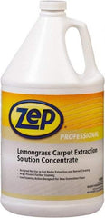 ZEP Commercial - 1 Gal Bottle Carpet Cleaner - Lemongrass Scent, Use on Carpet & Upholstery - Caliber Tooling