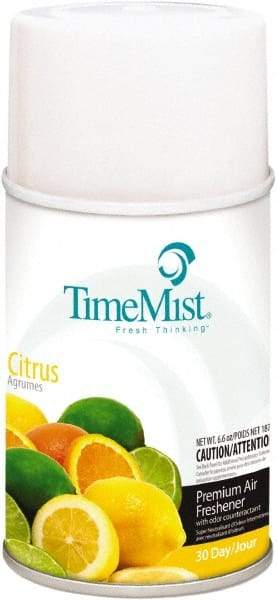 TimeMist - 6.6 oz Air Freshener Dispenser Canister Refill - Citrus, Compatible with TimeMist Metered Fragrance Dispensers - Caliber Tooling