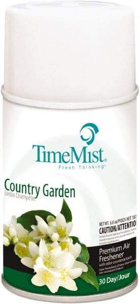 TimeMist - 6.6 oz Air Freshener Dispenser Canister Refill - Country Garden, Compatible with TimeMist Metered Fragrance Dispensers - Caliber Tooling