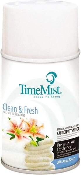 TimeMist - 6.6 oz Air Freshener Dispenser Canister Refill - Clean/Fresh, Compatible with TimeMist Metered Fragrance Dispensers - Caliber Tooling