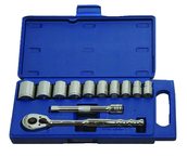 12 Piece - 1/2" Drive - 12 Point - Combination Kit - Caliber Tooling
