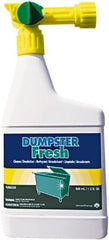 Suma - 32 oz Bottle Trash Can Deodorizer - Liquid, Floral Scent - Caliber Tooling