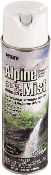 Misty - 10 oz Aerosol Can Air Freshener - Liquid, Alpine Mist Scent - Caliber Tooling