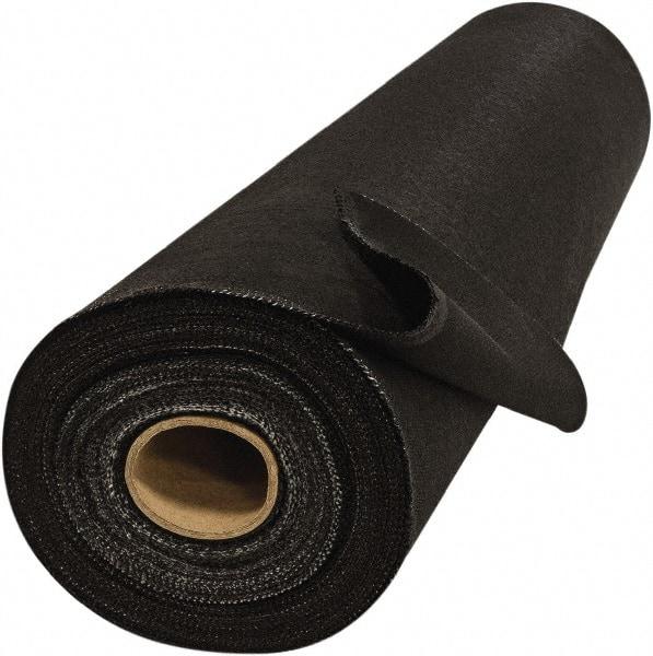 Steiner - 5' Wide x 0.05" Thick Acrylic Coated Fiberglass Welding Blanket - Black, Grommet - Caliber Tooling