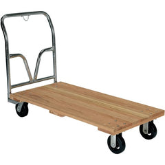 Vestil - 3,600 Lb Capacity Hardwood Platform Truck - Exact Industrial Supply