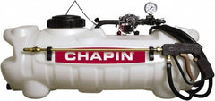 Chapin - 15 Gal Chemical Safe Garden Hand Sprayer - Use with Cleaners/Degreasers, Polyethylene Tank, Wide Mouth, Reinforced Hose - Caliber Tooling