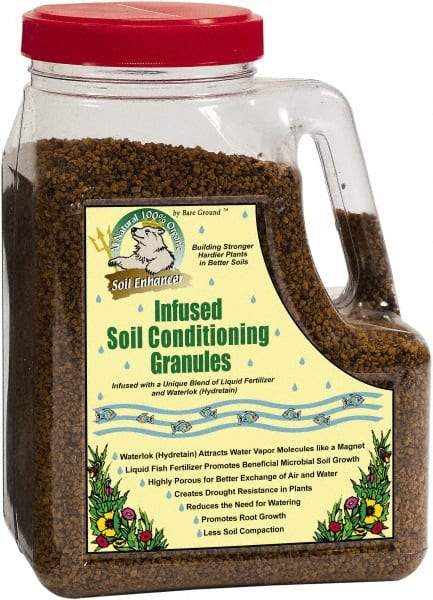 Bare Ground Solutions - 5lb Shaker Jug of Infused Soil Conditioning Granules - Just Scentsational\x92s Trident\x92s Pride soil conditioning granules are a small grained pumice that has been infused with an all-natural cold pressed fish hydrolysate - Caliber Tooling